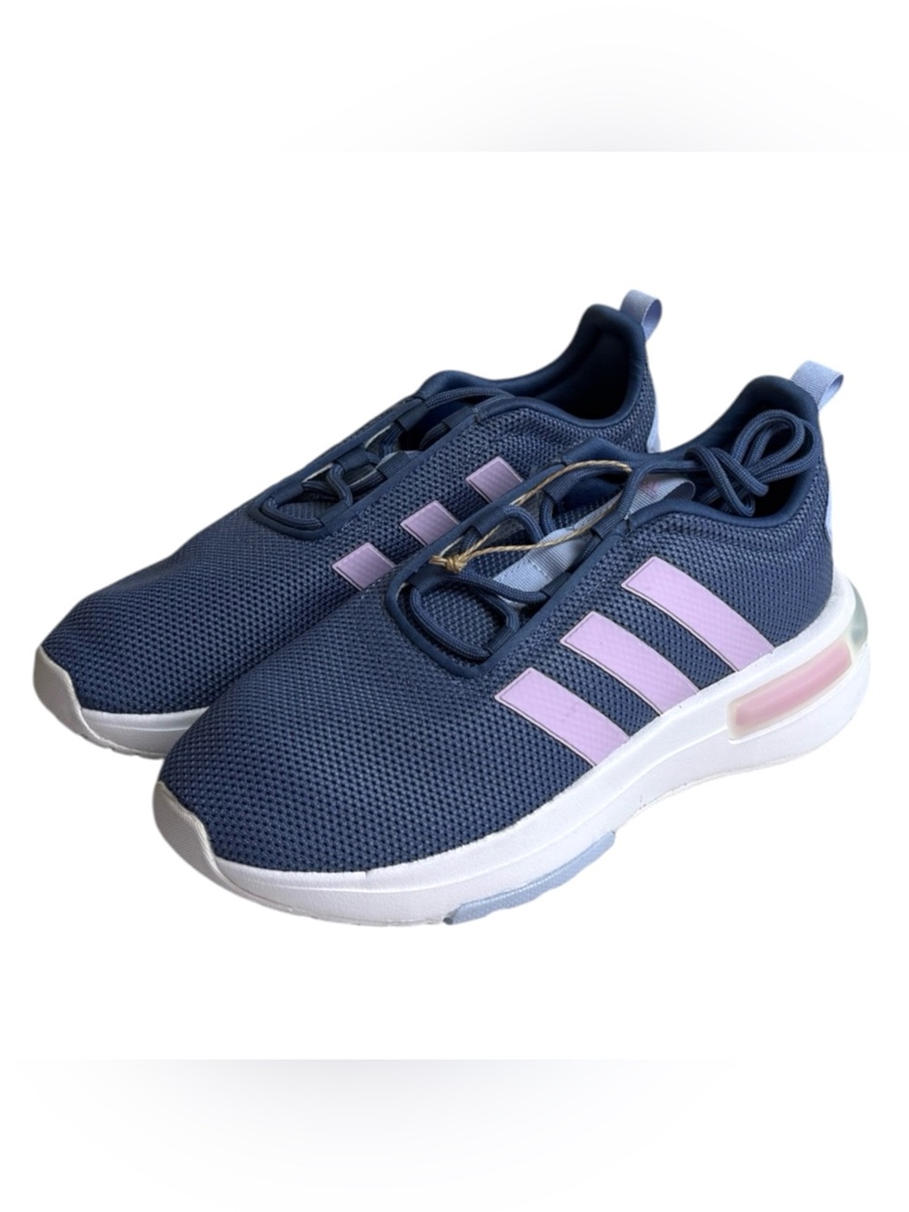 NWOT Adidas Racer TR23 Canvas Sneakers Blue 4